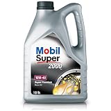 Mobil Super 2000 X1 10W-40, 5L, Silber