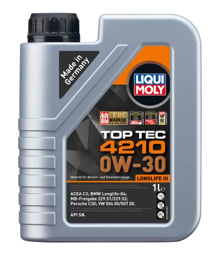 LIQUI MOLY Top Tec 4210 0W-30 I 5 L I Motoröl I Art.-Nr.: 21605