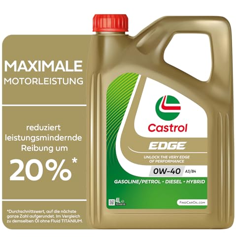 Castrol EDGE 0W-40 A3/B4 Motoröl, 4L