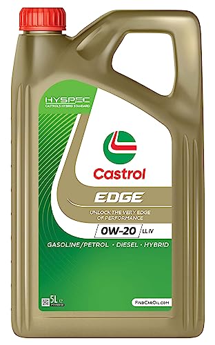 Castrol Edge 0W-20 LL IV Motor Oil, 5 Liters
